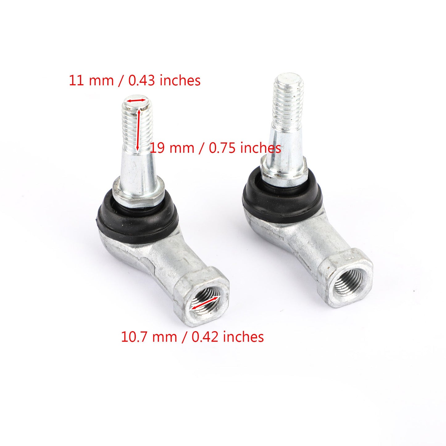 Estremità del tirante adatte per carrelli da golf a gas / elettrici EZGO TXT 70902-G01 70902-G02 Generico
