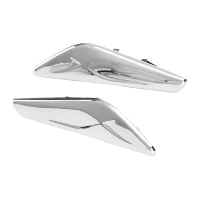 Coppia finiture cromate per parafanghi anteriori 51117338569/570 per BMW F25 F26 X3 generico