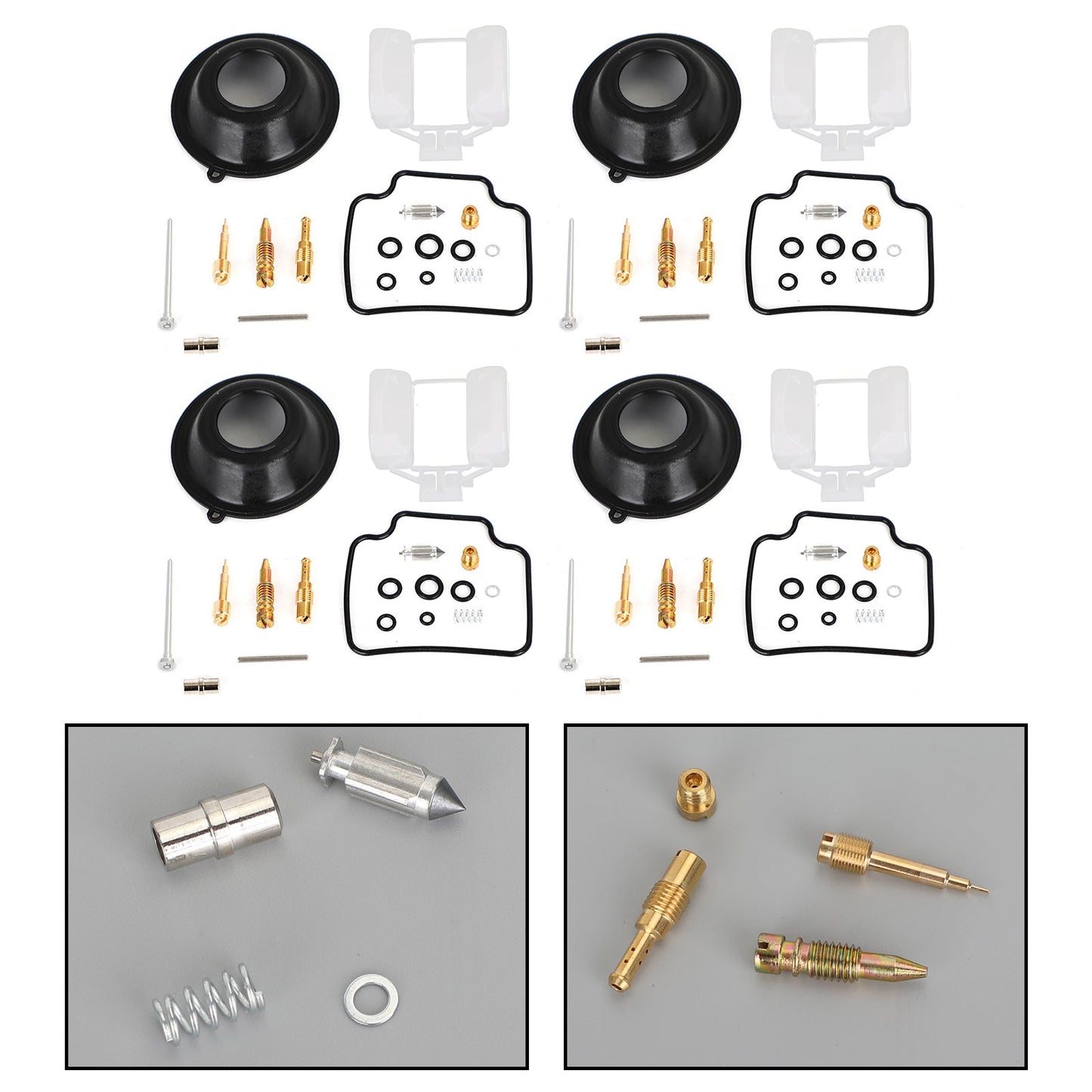 Kit di ricostruzione carburatore carburatore moto adatto per Honda NC36 CB400FOUR generico