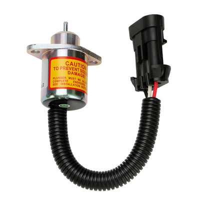 6670602 Elettrovalvola di arresto carburante per caricatori Bobcat 463 553 S70 S100 12V