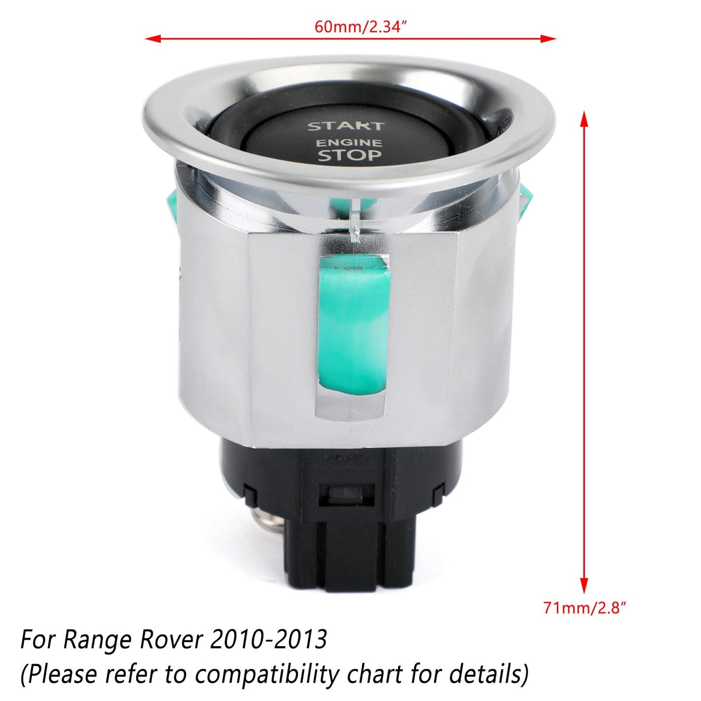 2010~2013 Land Range Rover LR050802 Interruttore di arresto motore Pulsante senza chiave
