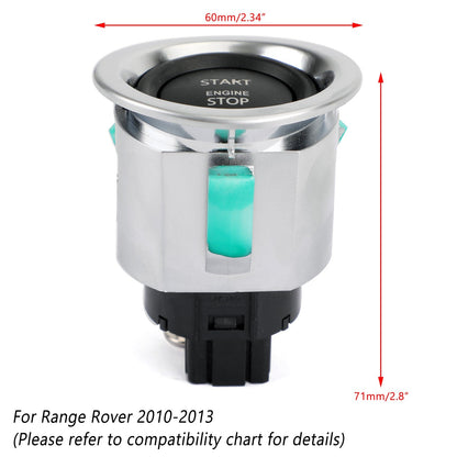 2010~2013 Land Range Rover LR050802 Interruttore di arresto motore Pulsante senza chiave