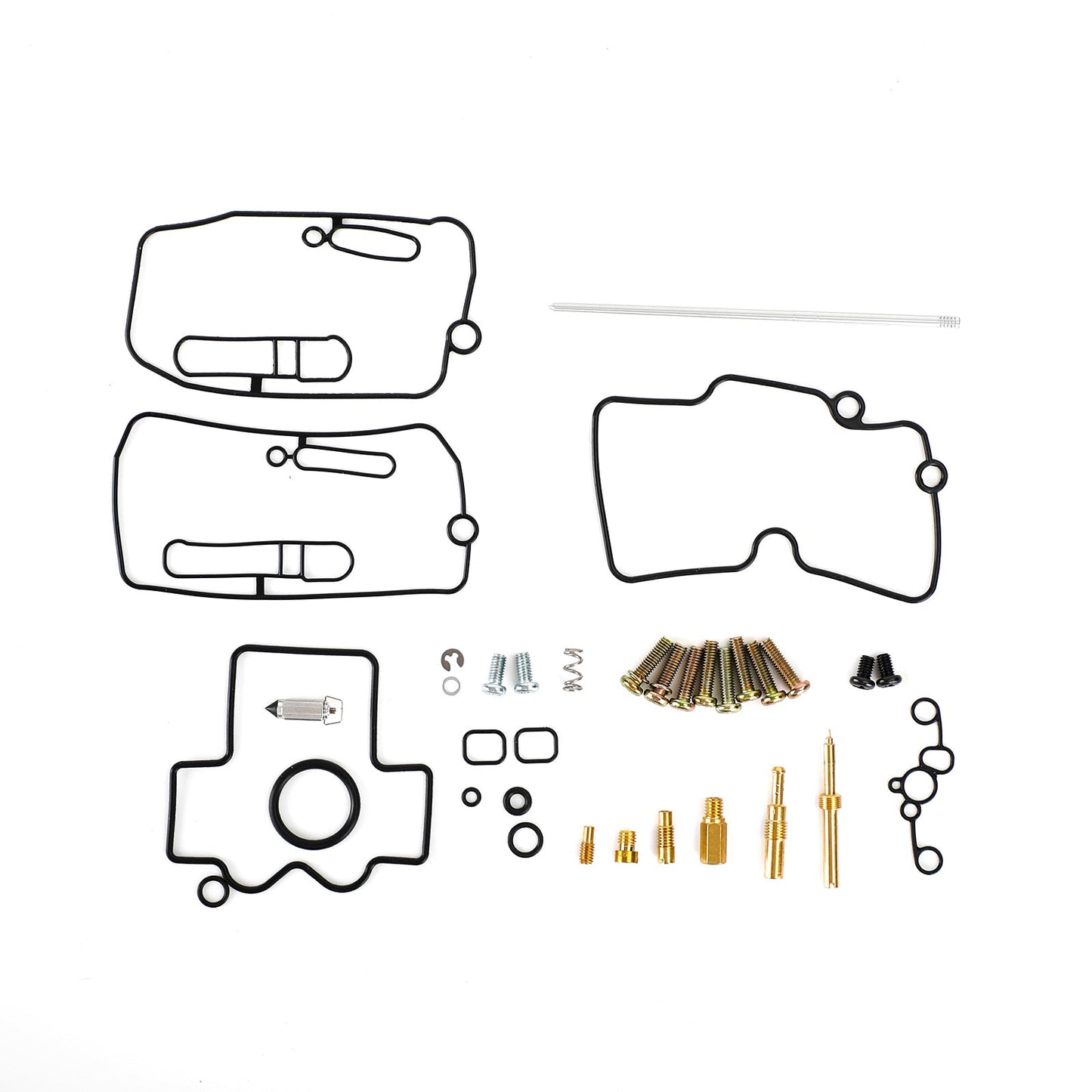 4X Carburatore Carb Rebuild Kit di riparazione adatto per Yamaha YFZ450 2004-2009 Generico