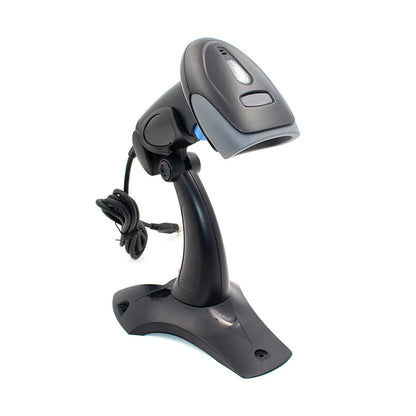 WM930 USB Wireless 2D + 1D Laser Scanner Lettore di codici a barre Pistola portatile con supporto