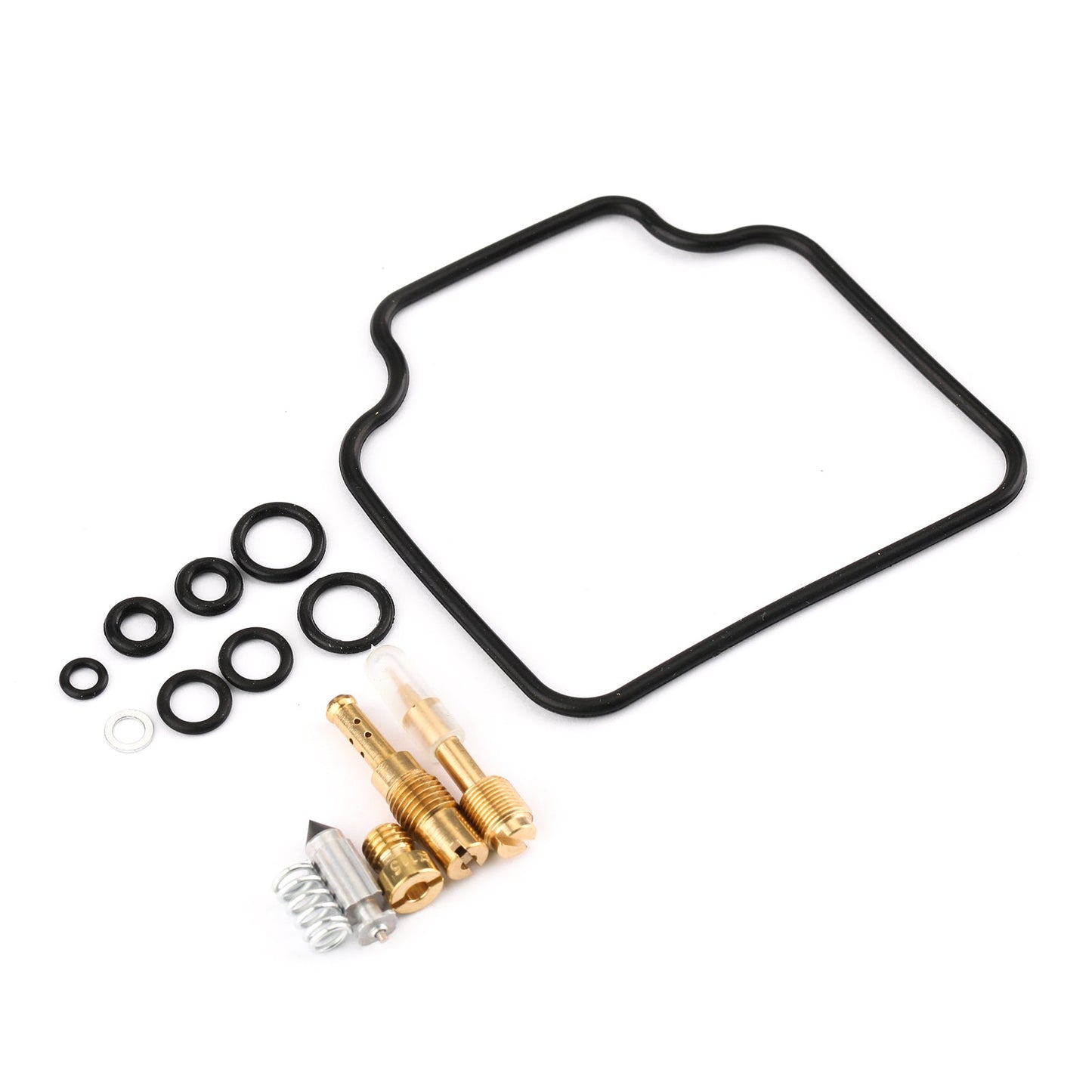 4PC Carburatore Carb Ricostruzione Kit di Riparazione e Galleggiante Per Honda 83-85 CB650SC Nighthawk Generico