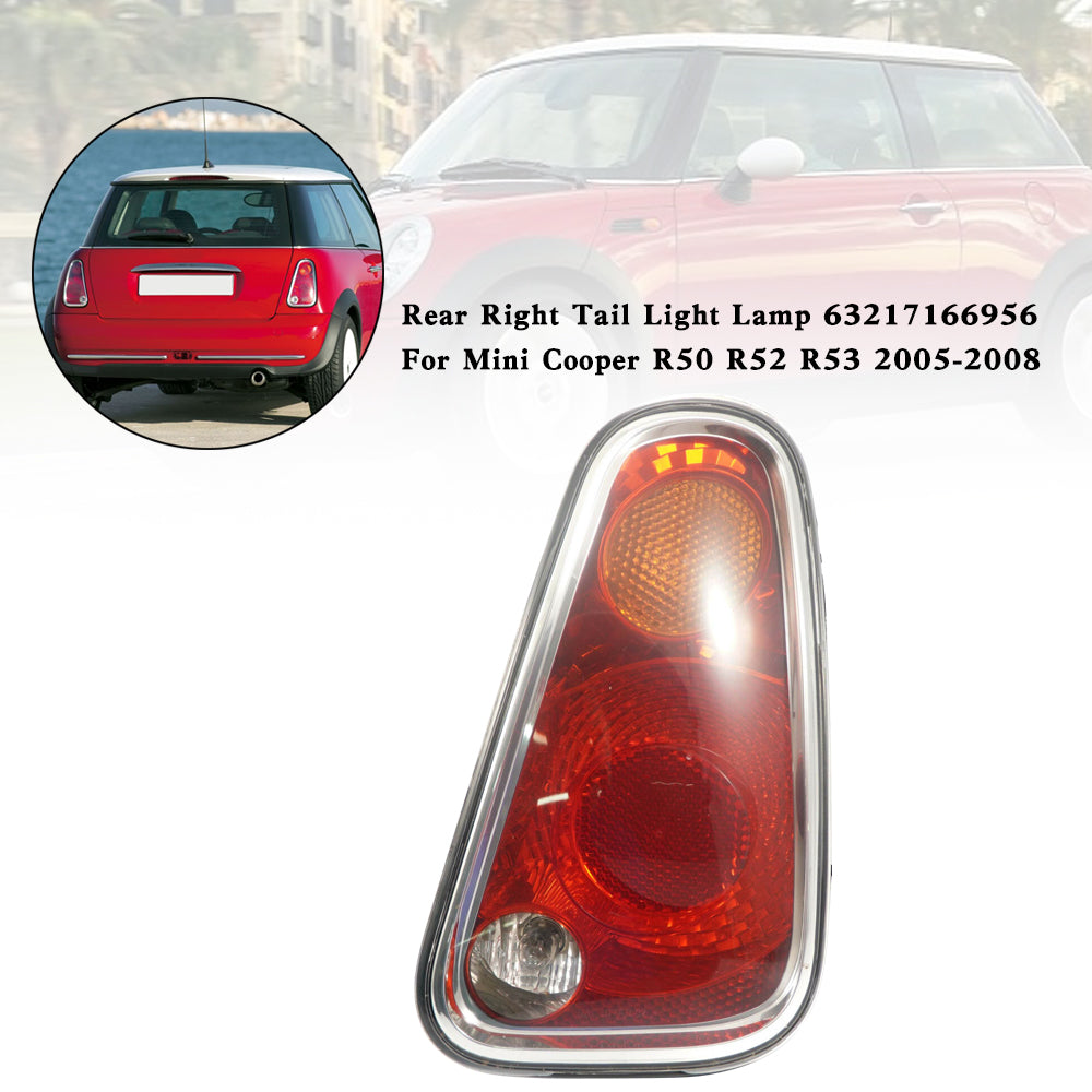 Mini Cooper R50 R52 R53 2005-2008 Fanale posteriore destro 63217166956