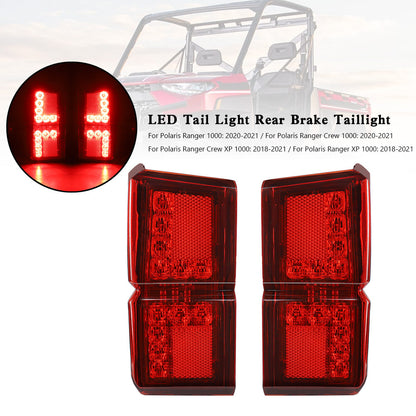 Luce freno posteriore a LED per Polaris Ranger Crew XP 1000 2018-2021 2413766 Rosso