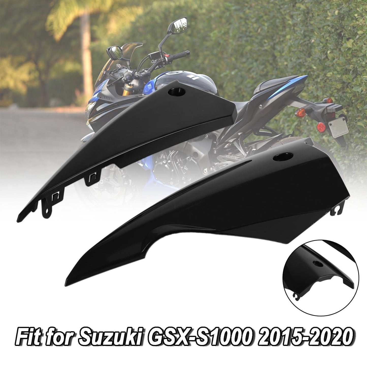 2015-2020 Suzuki GSX-S 1000 Carrozzeria Carenatura Stampaggio ad iniezione Non verniciata