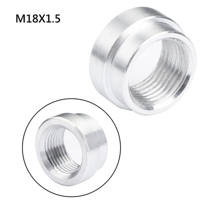 Saldatura in alluminio femmina M18X1.5 sul tappo del raccordo