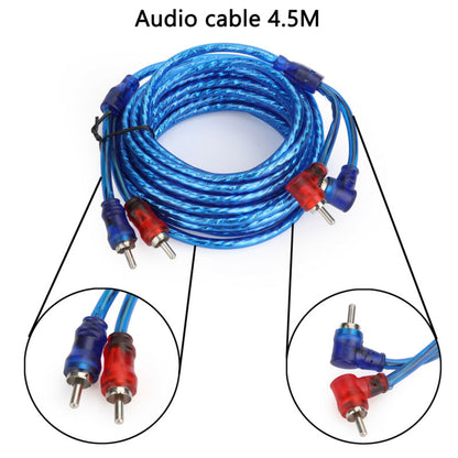 FUSE Wiring 10 GAUGE 1500W Wire Amp Sub Cable Car Amplifier Kit di cablaggio Audio RCA