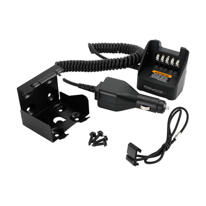 Caricabatteria per auto KVC-21 per Kenwood NX-200 NX-300 NX-5200 TK-2180 TK-3180
