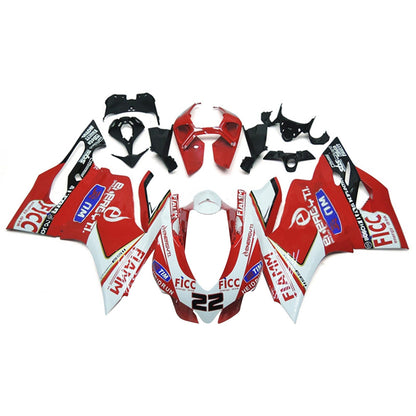 Amotopart Ducati 1199 2012-2015 Kit Carena Carrozzeria Plastica ABS
