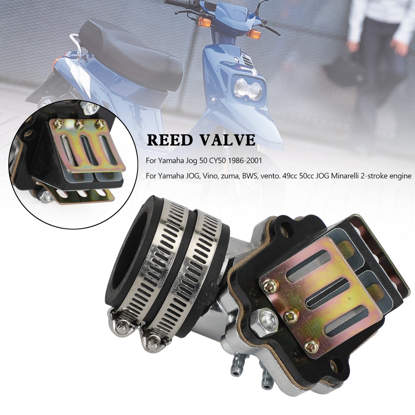 Le migliori offerte per Yamaha Jog 50cc 2 Tempi Scooter Zuma Ciclomotore collettore di aspirazione valvola lamellare sono su ✓ Confronta prezzi e caratteristiche di prodotti nuovi e usati ✓ Molti articoli con consegna gratis!