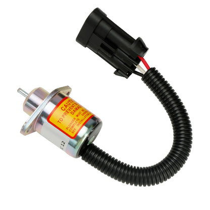 6670602 Elettrovalvola di arresto carburante per caricatori Bobcat 463 553 S70 S100 12V