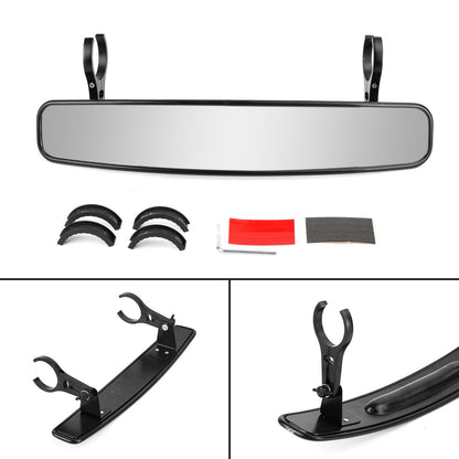 1.75 "2" UTV Center View Specchio 17" Per Yamaha YXZ1000 Wolverine X2 X4 2015+ Generico