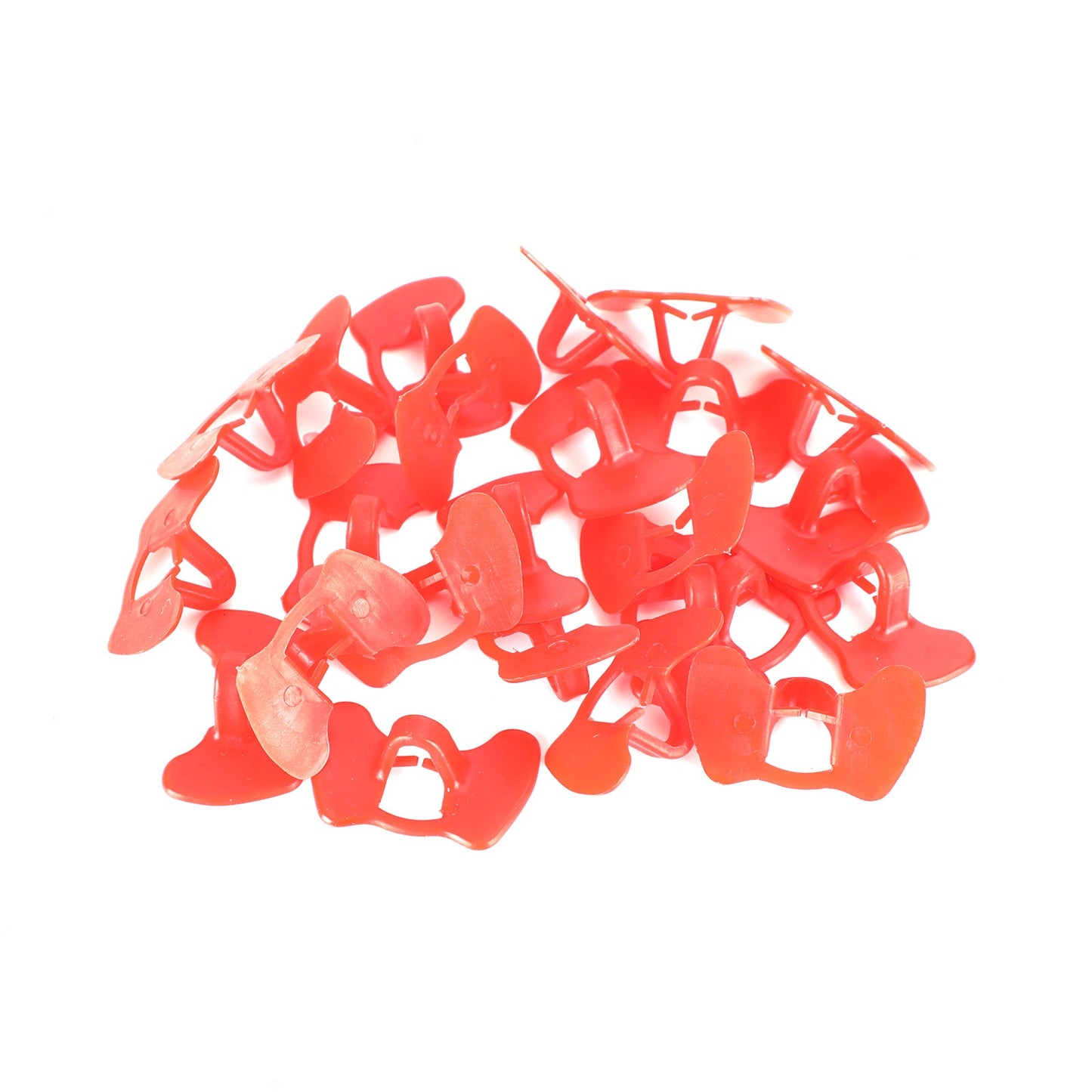 24 pezzi di pollame di fagiano e paraocchi di pollo con pinze Peeper Vision Blocker