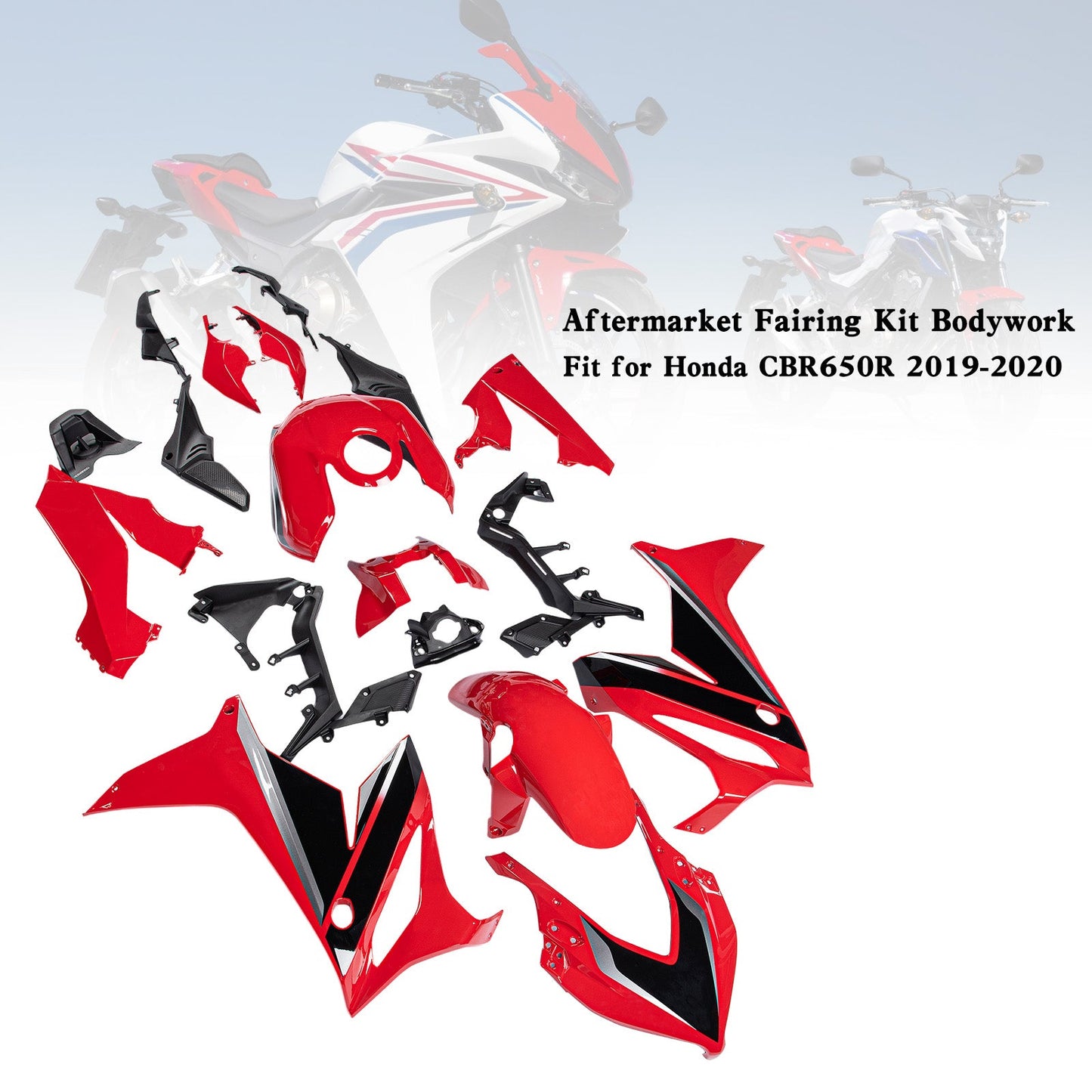 Honda CBR650R 2019-2020 carenatura stampaggio ad iniezione di plastica ABS