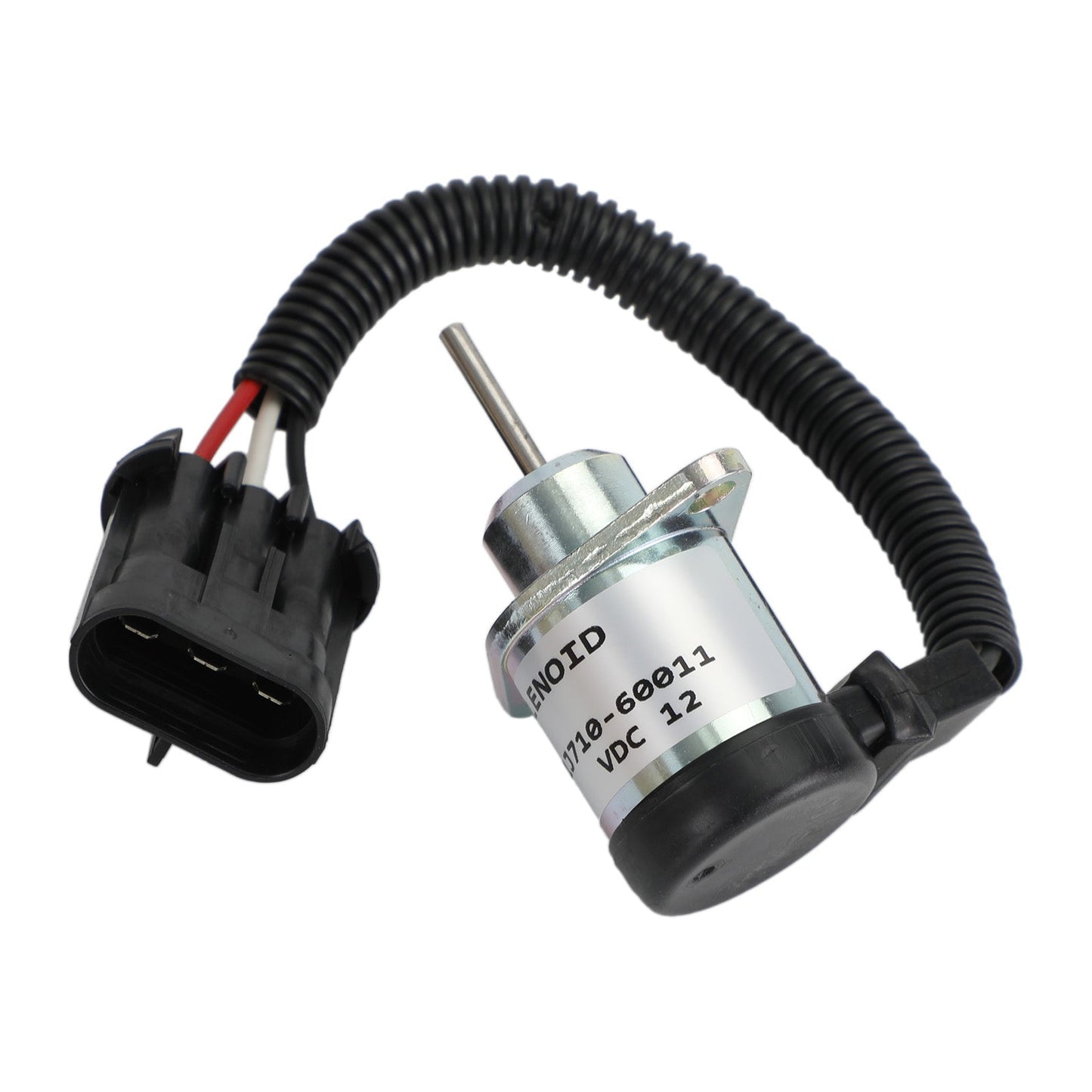 il solenoide del dispositivo di arresto 1J710-60011 12V si adatta al motore V2607 di Kubota