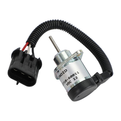 il solenoide del dispositivo di arresto 1J710-60011 12V si adatta al motore V2607 di Kubota