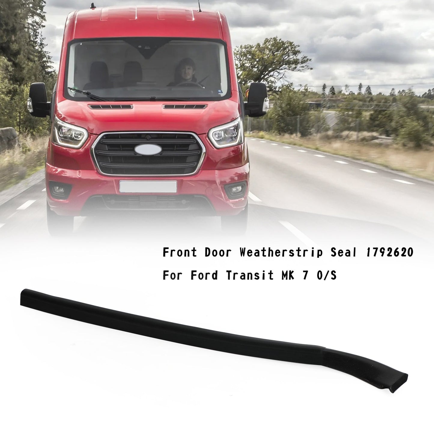 Guarnizione guarnizione porta anteriore 1792620 per Ford Transit MK 7 O/S generico
