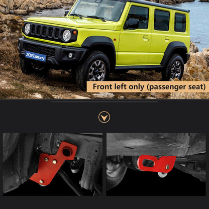 Suzuki Jimny JB64W JB74 2019-2021 Gancio di traino anteriore sinistro Gancio di traino Fedex Express