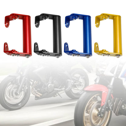 Staffa di navigazione per telefono Staffa di estensione GPS 22 mm per moto Moto Rosso