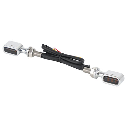 Indicatore di direzione a LED posteriore Mini E Mark per Sportster Touring Dyna Softail Generico