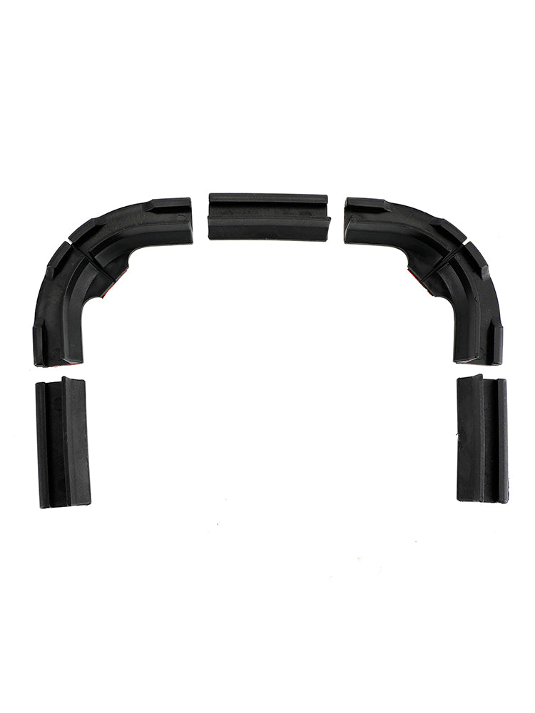 5 staffe generiche nere Hue Play Gradient Lightstrip Set di montaggio