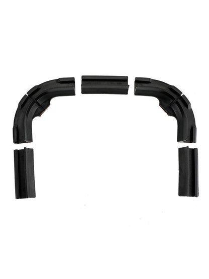 5 staffe generiche nere Hue Play Gradient Lightstrip Set di montaggio