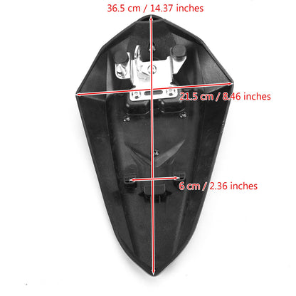 Coprisedile posteriore per moto Carenatura adatta per Kawasaki Z125 Ninja125 18-23 Generico