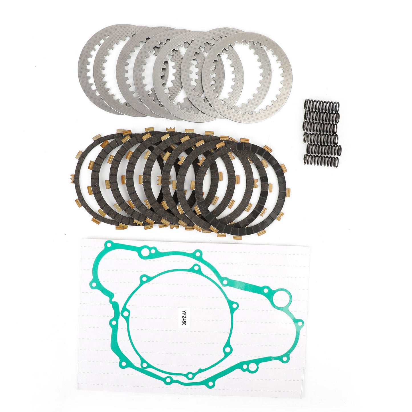 Kit Dischi E Guarnizioni Frizione Per Yamaha YFZ450 YFZ 450 2004-2009 Generico