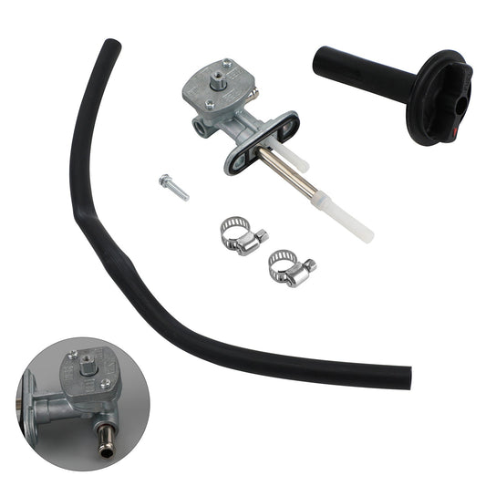 Rubinetto valvola carburante e vite a leva adatta per Kawasaki Prairie 400 KVF400 1999-2002 Generico