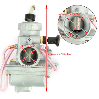 Moto Carburatore Carb adatto per Suzuki DR125 DR 125 1982-1988 Generico