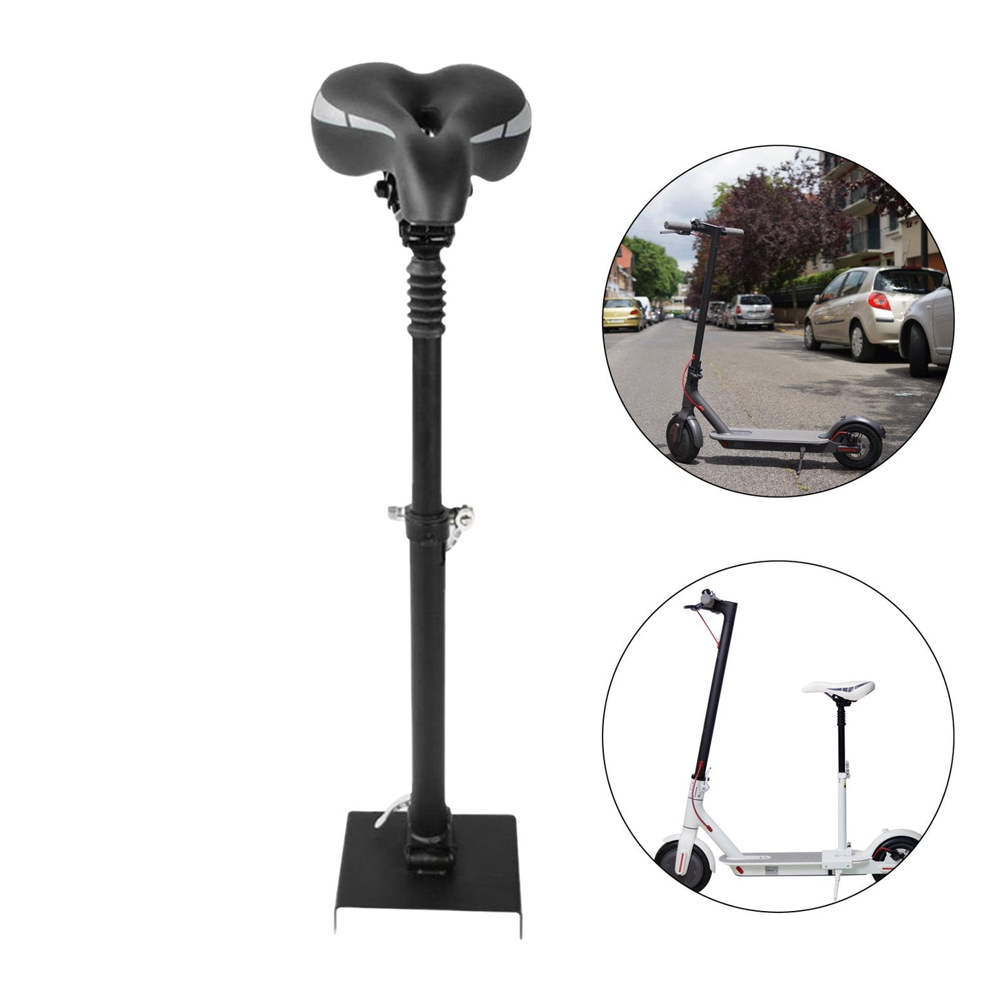 Sella per skateboard regolabile pieghevole per scooter elettrico per Xiaomi M365