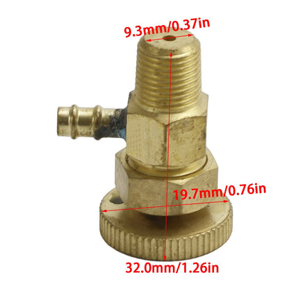 Valvola di spurgo del carburante 6598102 compatibile con Bobcat 753 773 S175 S185 T180 T190
