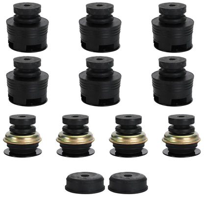 12PCS Body Mount Boccola Set Kit 9551006J00 Per Nissan Patrol GQ Y60 LWB Wagon Generico