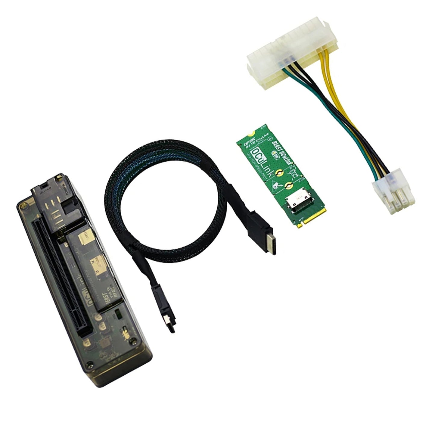 Scheda adattatore PCI-E X4 M.2 a OCULINK Scheda video esterna Docking station per laptop