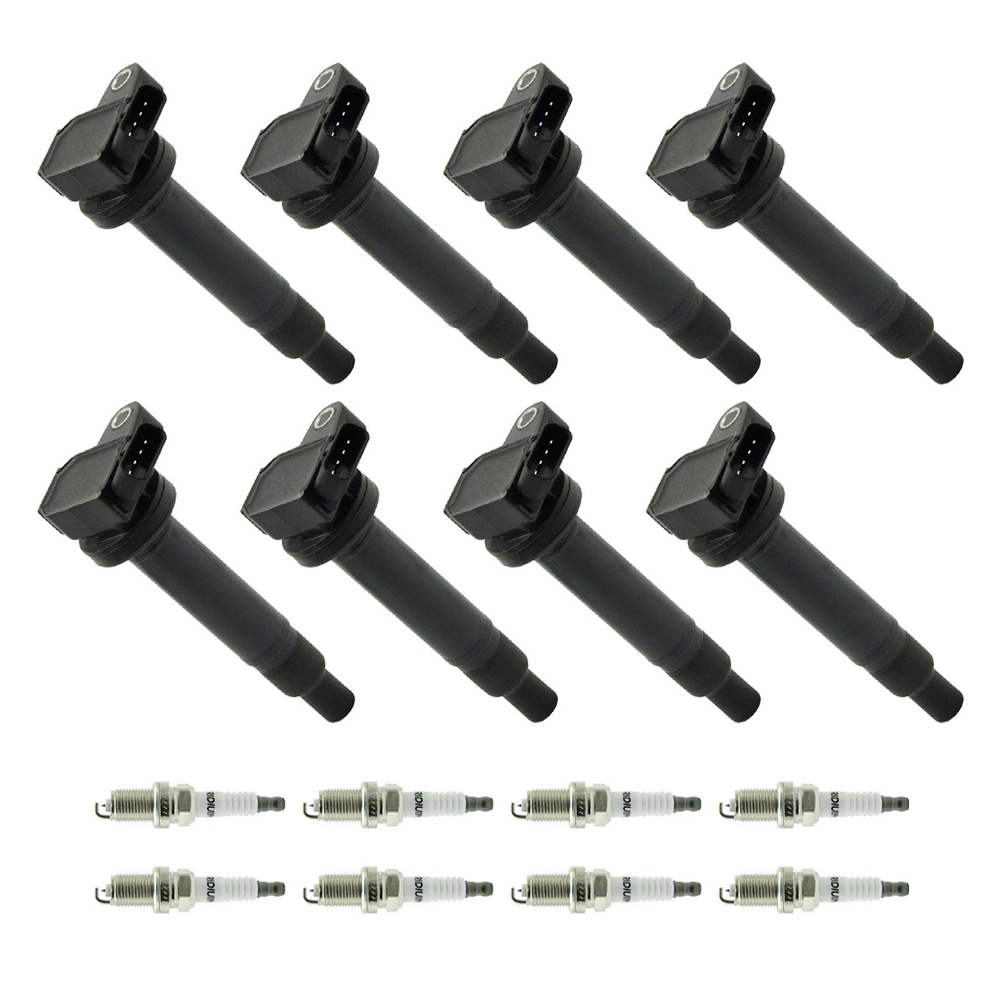 2001-2009 Toyota Sequoia Tundra 4.7L 8PCS Bobina di accensione + Candela UF230