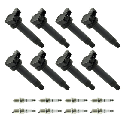 2001-2009 Toyota Sequoia Tundra 4.7L 8PCS Bobina di accensione + Candela UF230