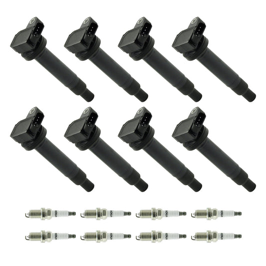 2001-2009 Toyota Sequoia Tundra 4.7L 8PCS Bobina di accensione + Candela UF230