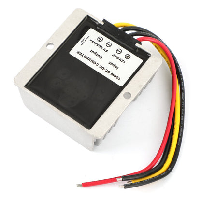 Impermeabile 12V/24V a 5V 20A 100W Step Down Regolatore convertitore di potenza DC/DC