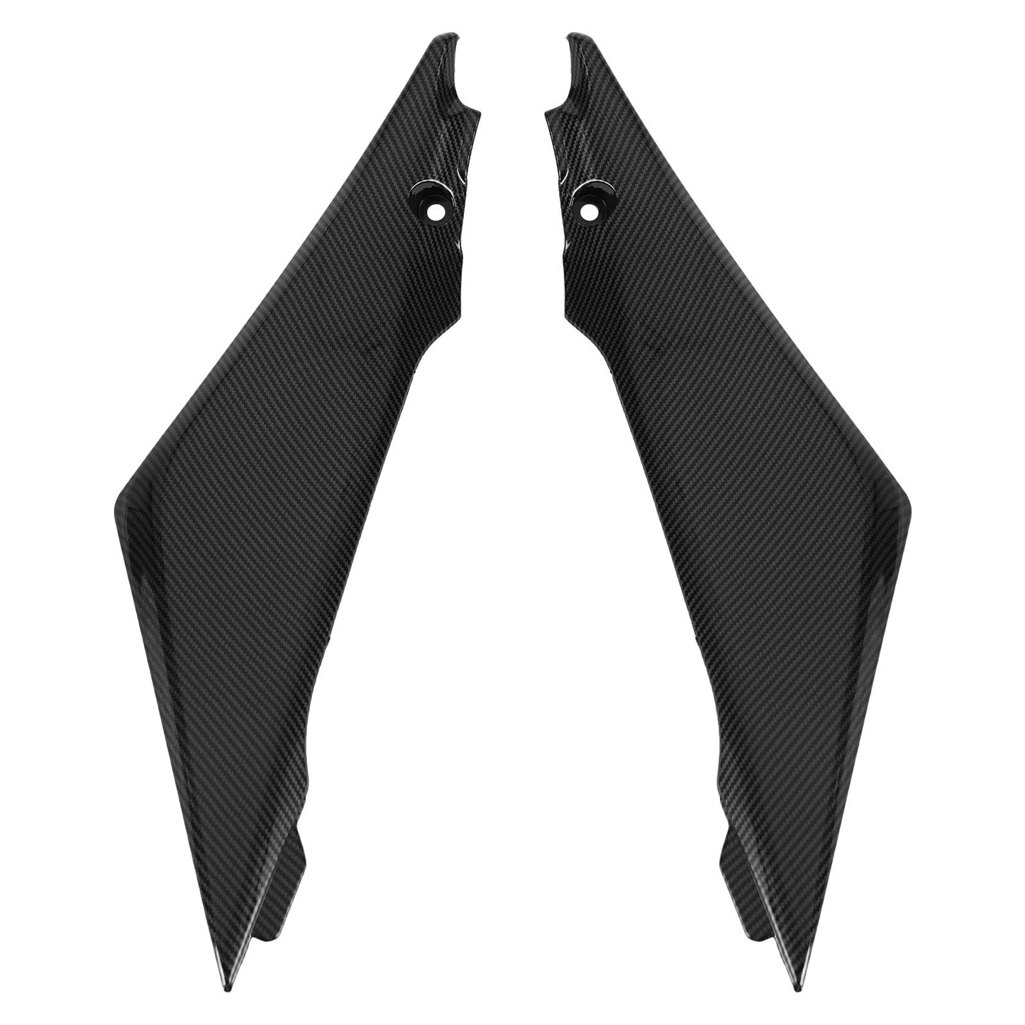 Gas Tank Side Trim Copertura Pannello Carena Cappuccio Per Suzuki GSXR1000 2005-2006 K5 Carbonio Generico