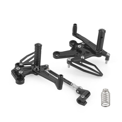 Pedane Pedane Regolabili Pedane Rest Fit per Kawasaki Ninja 250/400 2018-2022 Generico