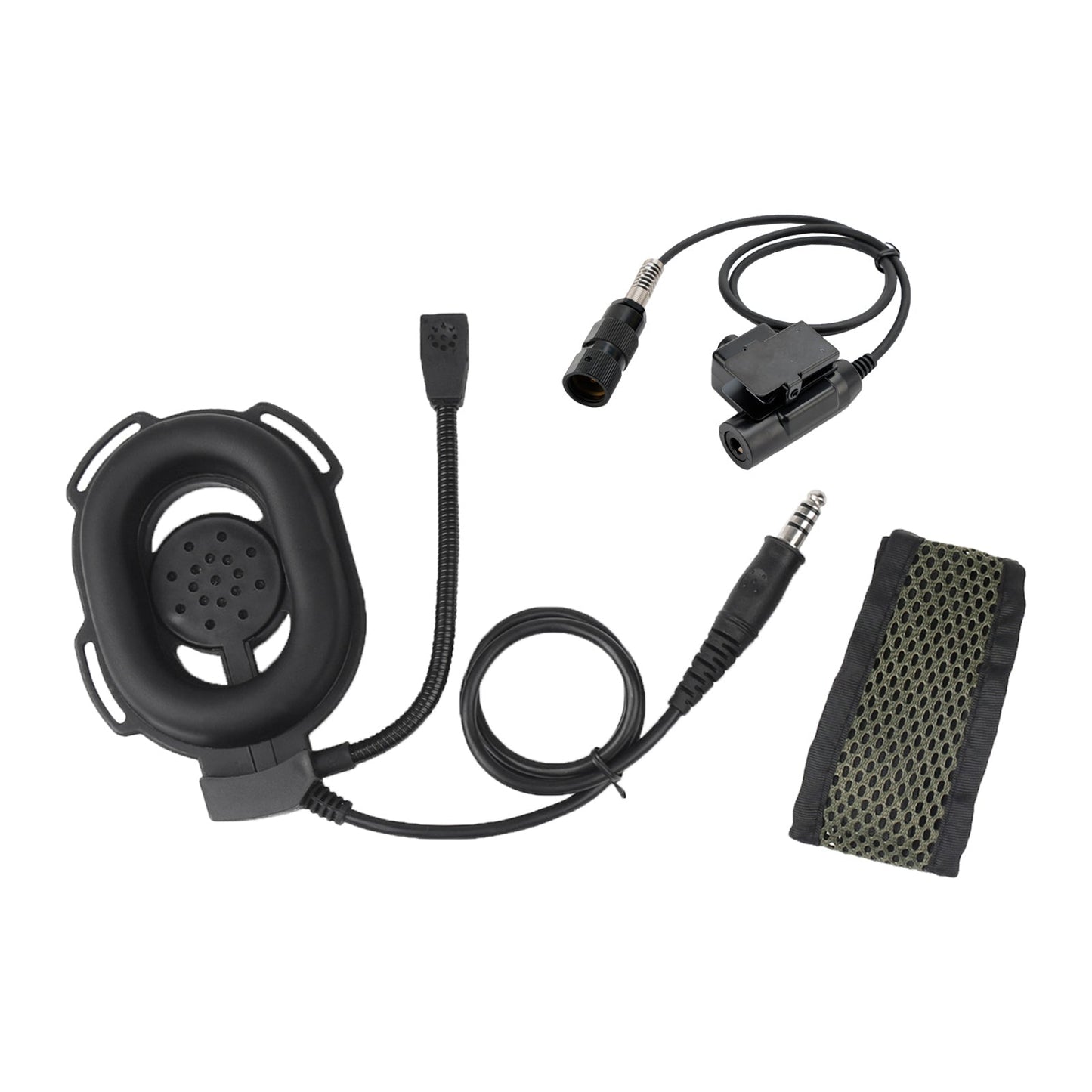 Per PRC148 PRC152 U329 Radio 6-Pin U94 PTT Z Cuffie tattiche Bowman Elite II