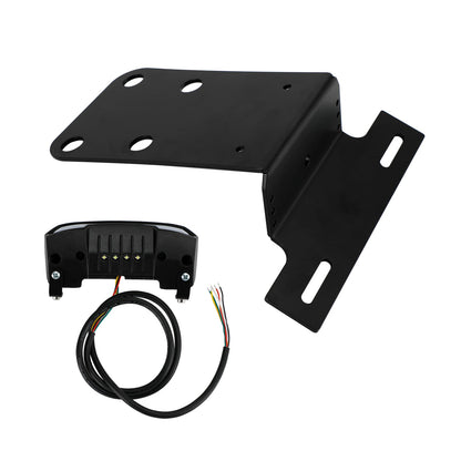 2008-2023 KAWASAKI D-TRACKER-X KLX250 S/SF 300 R/SM Staffa porta targa