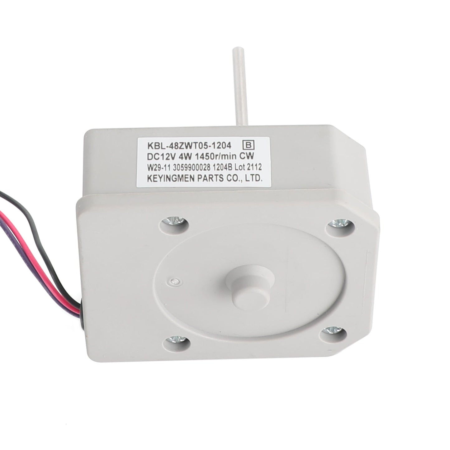 Motore del ventilatore rotativo inverso del frigorifero CC 12V per Hisense KBL-48ZWT05-1204B