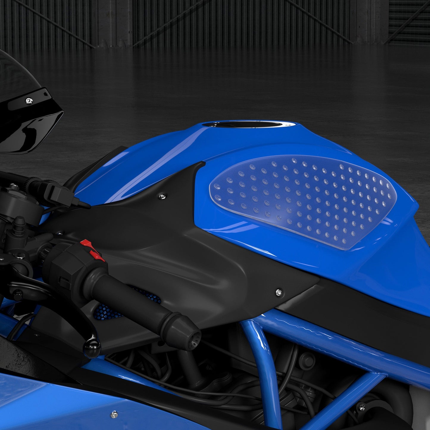 Paraserbatoio Traction Pad Side Gas Knee Grip Protector per Honda CBR 600RR CBR1000RR Generico