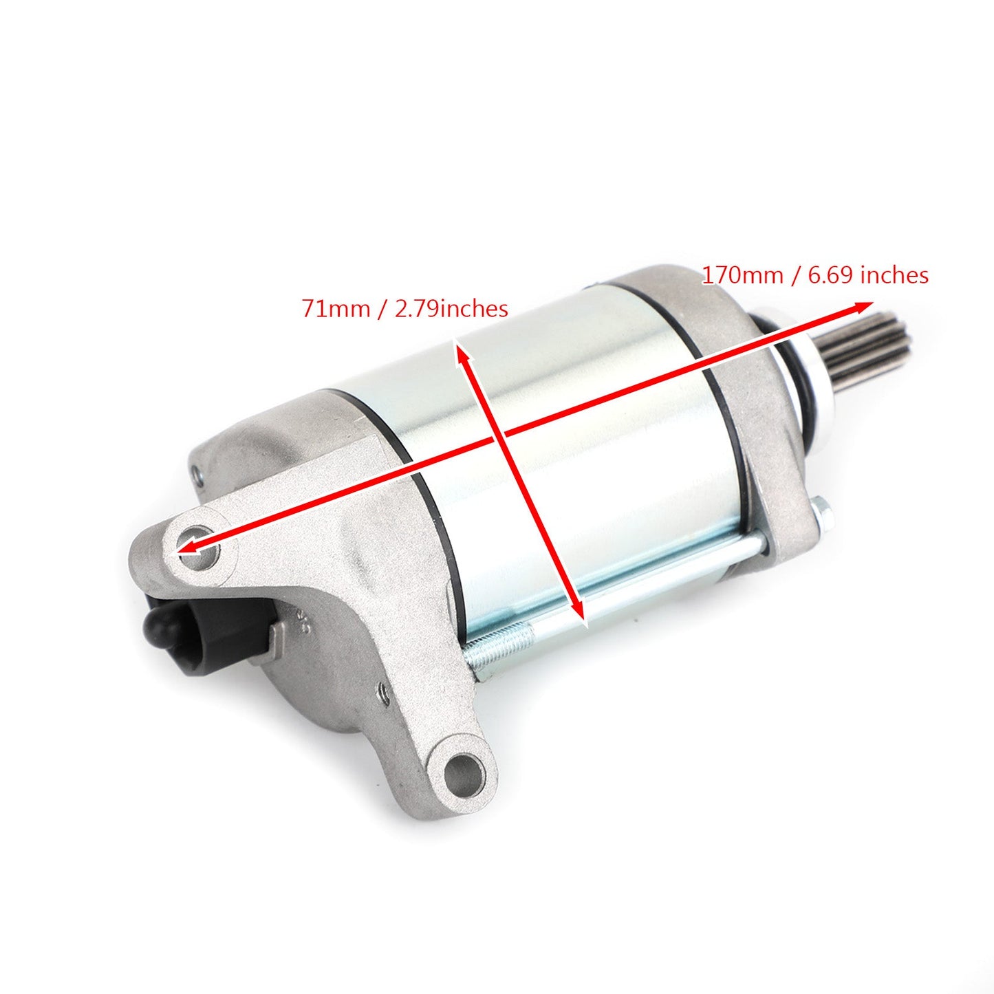 Motorino di avviamento per Honda VFR800 Interceptor 14-2018 CBR600RR 08-19 CB600F 07-13 Generico