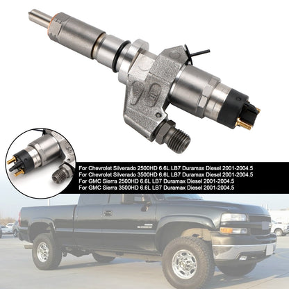 Duramax Chevrolet Silverado 2001-2004.5 1 PZ Iniettore Carburante 0445120008