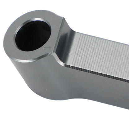 Prolunga Astina Specchietto/Extender 10mm Titanio Per Yamaha MT-07 Tracer 700 16-21 Generico